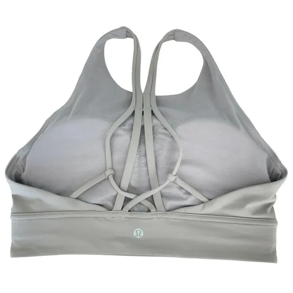 Lululemon Ride and Reflect Bra Dark Chrome Size 8 Sports Bra - Image 6