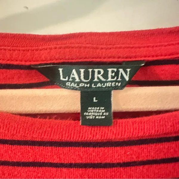 Y2K preppy‎ red and navy - Image 4