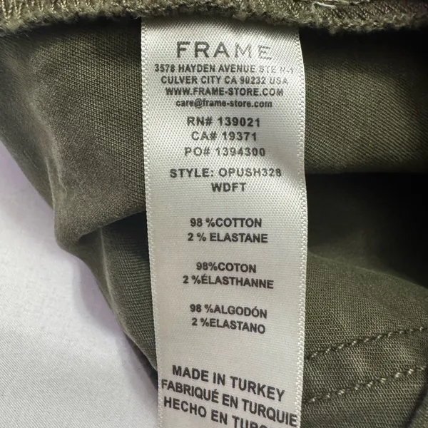 Frame Green Utility Shorts - Image 6