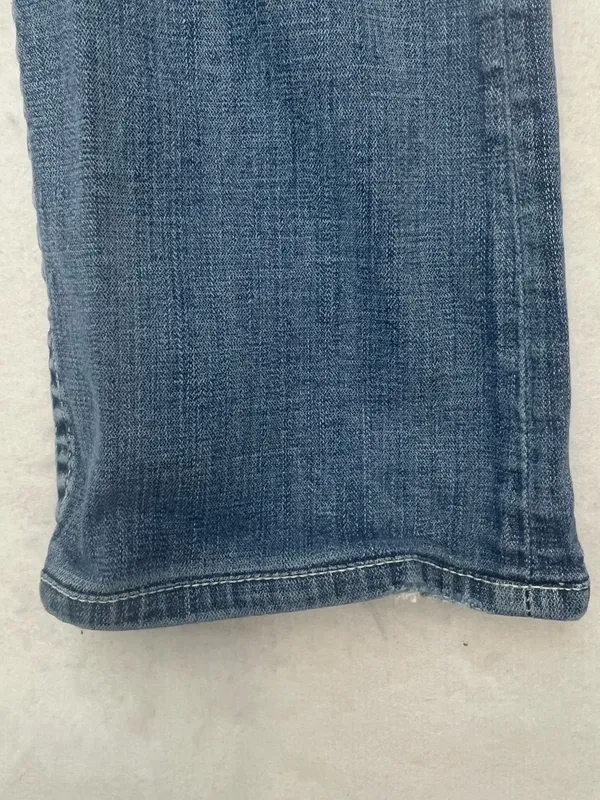 BKE Kate Boot Womens Medium Wash Stretch Bootcut Distressed Denim Jeans 30x33.5 - Image 3