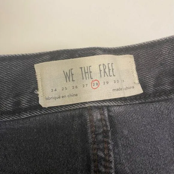 Free People We The Free Jean Shorts‎ Size 28 - Image 3