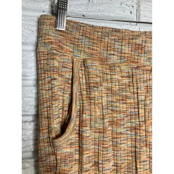 Free People FP Movement Flare Legging Womens Medium Multi Color Excellent Ribbed - Image 4