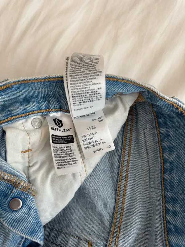 Levi’s 501 Shorts Denim - Image 3