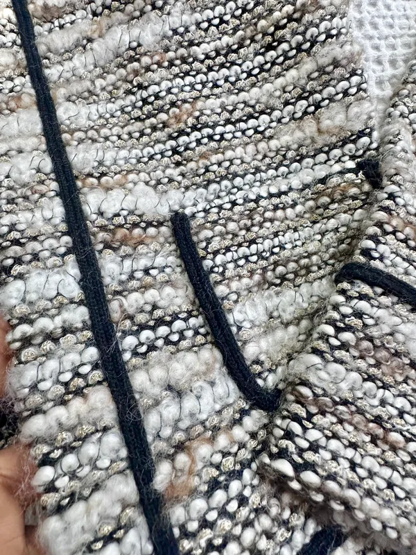 Ann Taylor LOFT SP wool cropped tweed jacket - Image 5