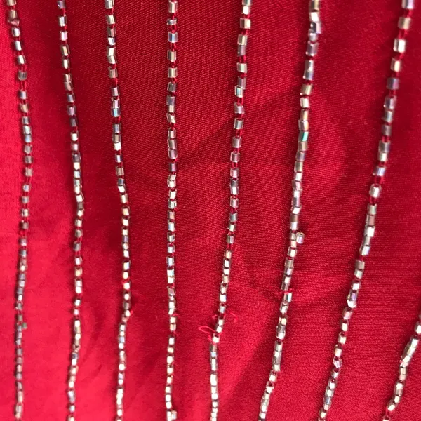 Revolve Lovers Friends Caterina Red Embellished Dress NEW Christmas party - Image 5