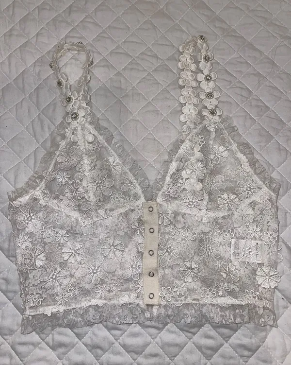 For Love & Lemons Lace Top - Image 2