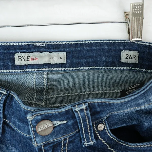 BKE Denim Jeans Womens‎ 26Rx31.5 Fits (30x31) Stella Skinny Stretch Low Rise - Image 7