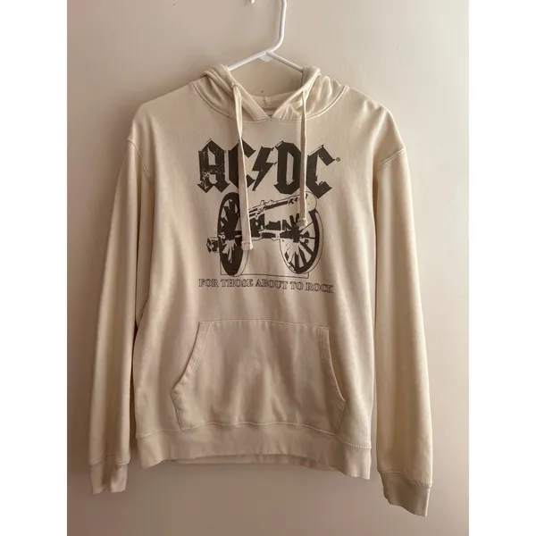 AC/DC For Those About To Rock Hoodie Women's‎ Small GUC - Image 2
