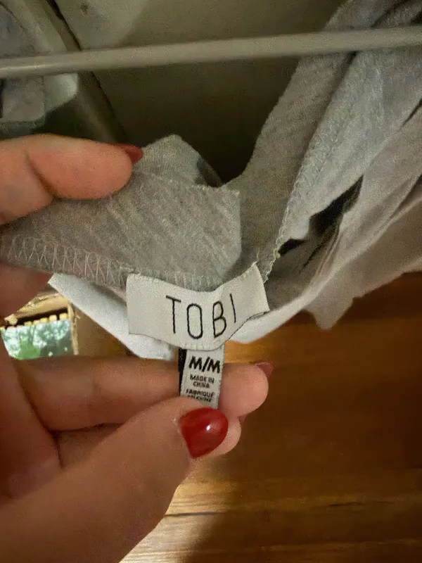 TOBI Basic Grey Tee  - Image 2