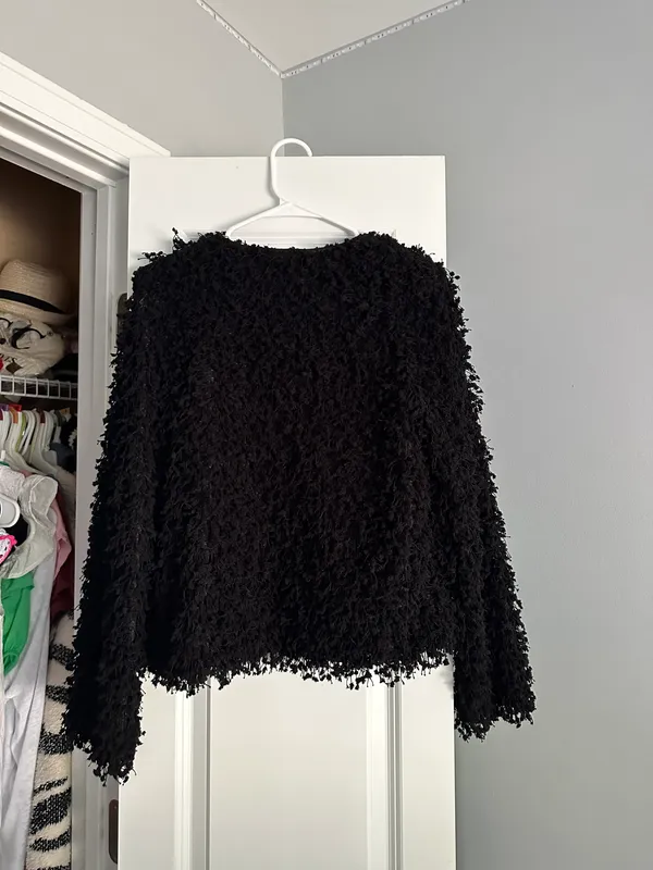 Boutique Black Cardigan - Image 2