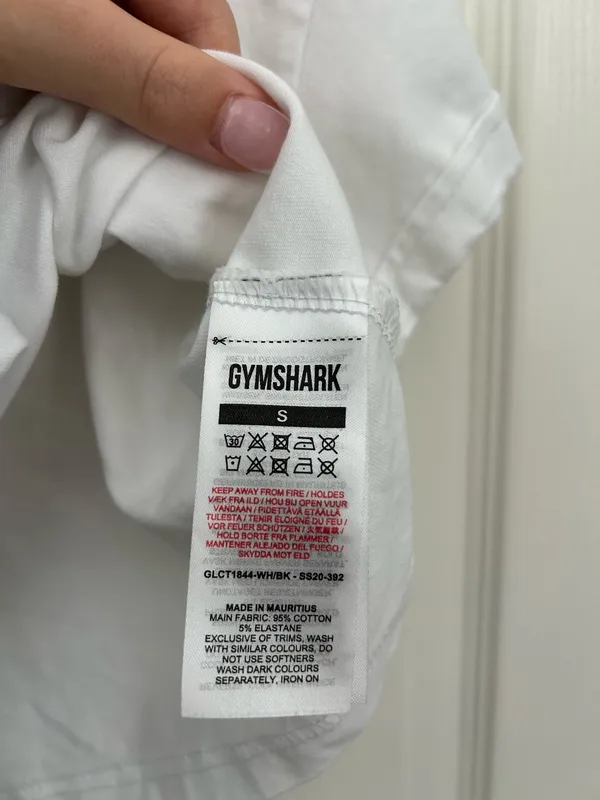 Gymshark Cropped Shirt - Image 5