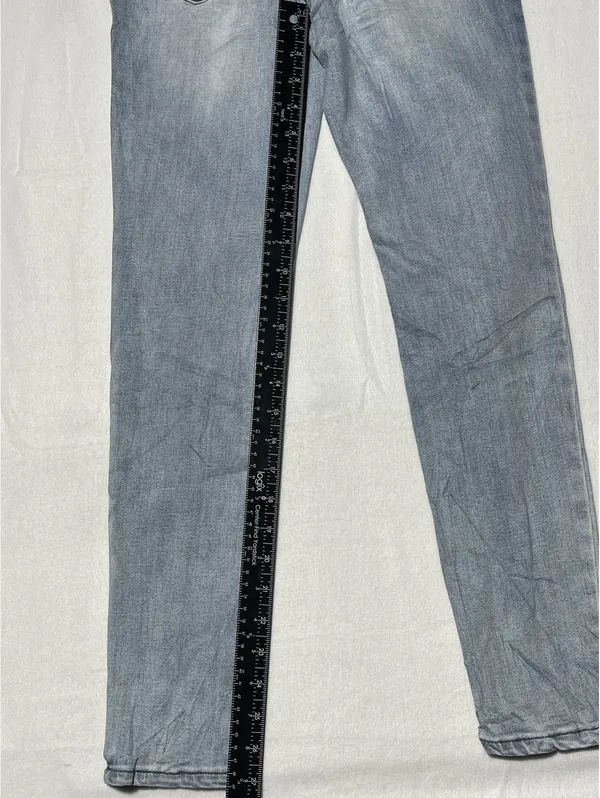 Aeropostale Women's Light Wash Skinny Jeans Size 4 Regular - Image 4