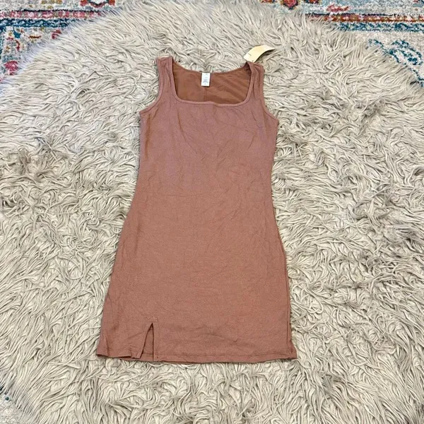 NWT Popilush Shapewear Modal Sculpting Mini Tank Dress size large - Image 2