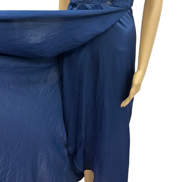 Showpo Kiss Of True Love Blue Lace Bodice Wrap Skirting Maxi Dress Womens 6 - Image 8
