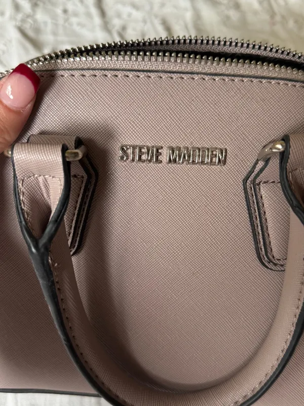 Steve Madden Dusty Pink Dome Satchel - Image 6