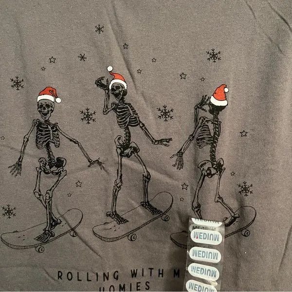 ❗️Clearance❗️ Rolling with my homies-Christmas skeletons - Image 3