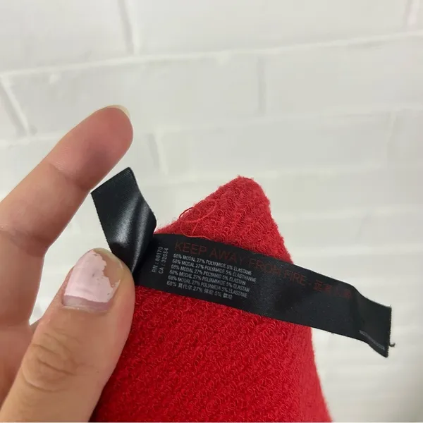 Urban Outfitters Out From Under Red Ribbed Bralette Size M/L - Image 8