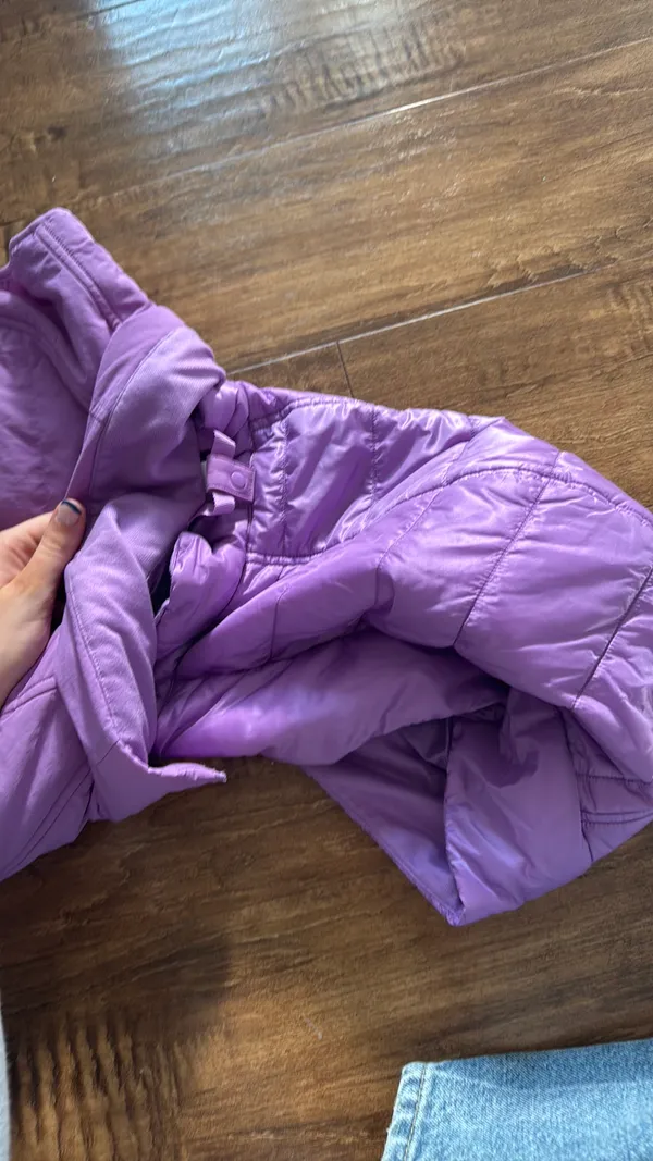 lululemon purple vest with removable hood - Image 7