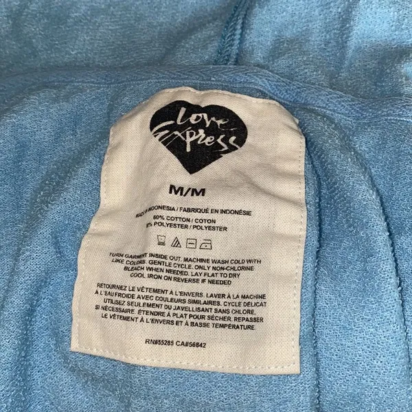 EXPRESS ✨Chill Out Zip Up Hoodie✨ - Image 5