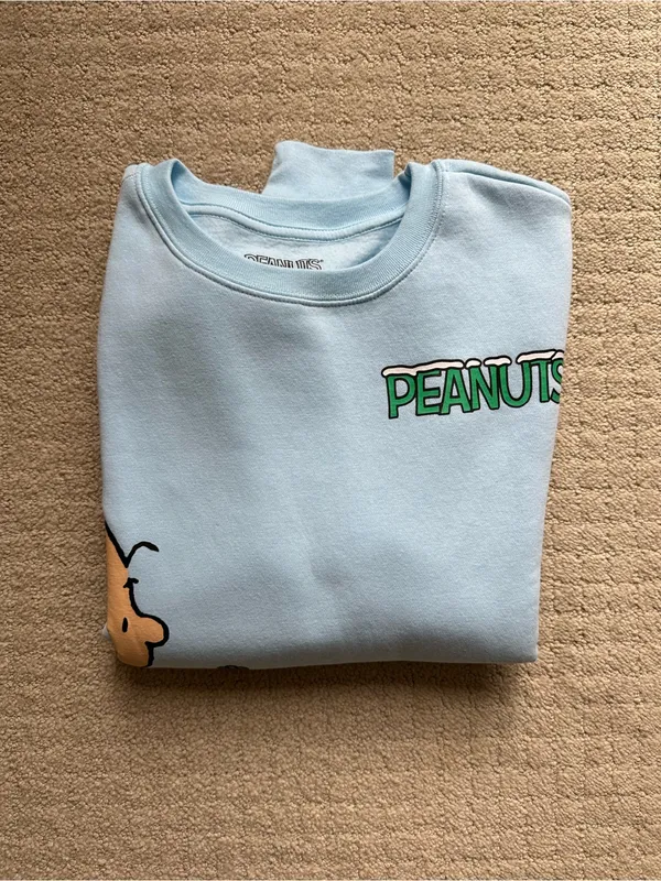Peanuts sweatshirt Blue Size XS - Image 6