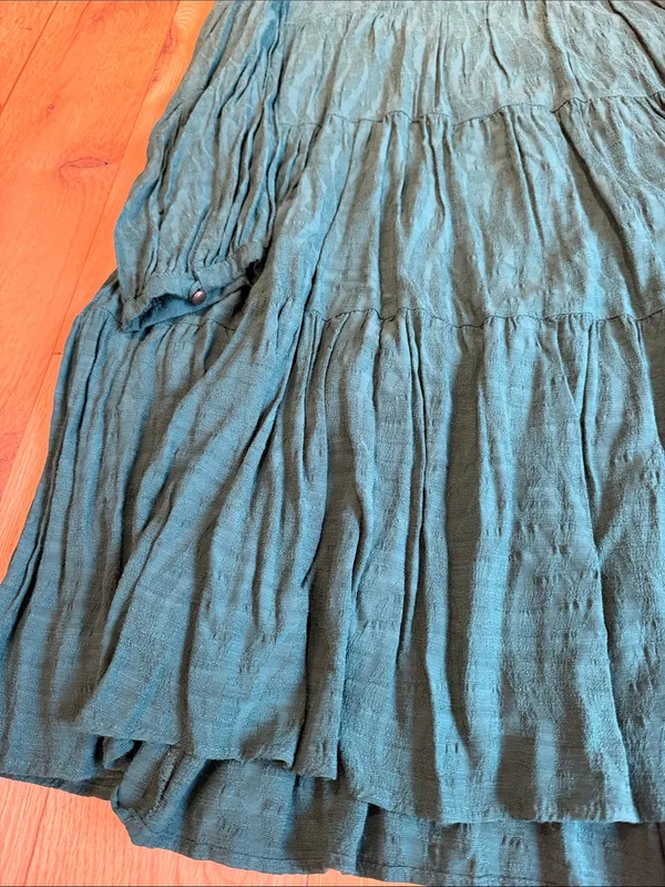 Maeve by Anthropologie Amber Tiered Tunic Dress Medium - C1-327 - Image 8