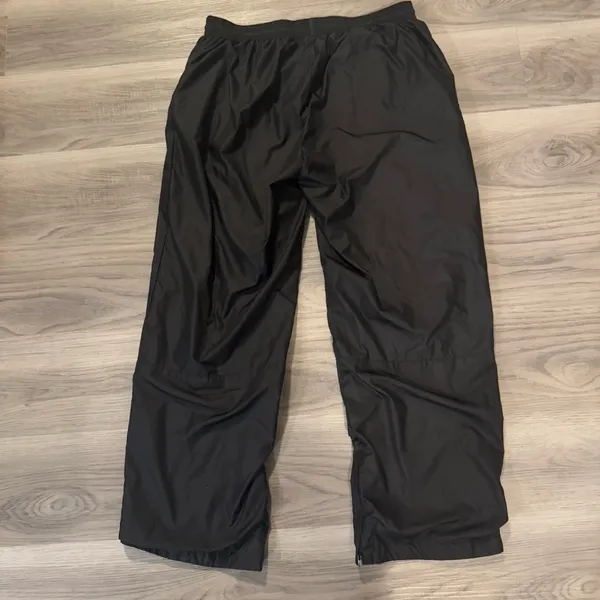 Nike Women’s Large Black Lined Windbreaker Athletic Pants - Image 4