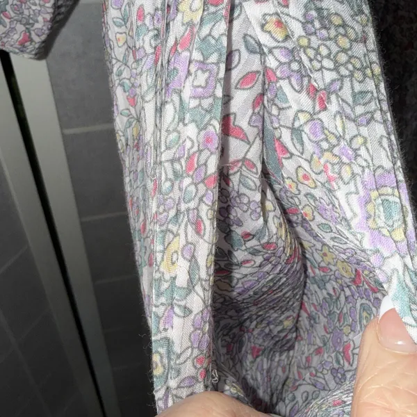 HATCH Long Sleeve Knee Length Whimsy Floral Cottagecore Maternity Dress Sz‎ 2 - Image 15