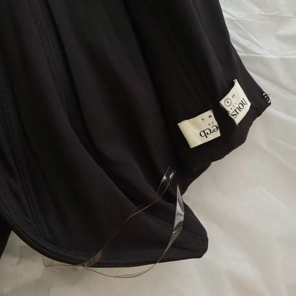 HOUSE OF‎ CB 'Sabine' Black Strapless Corset Dress NWOT size S - Image 7