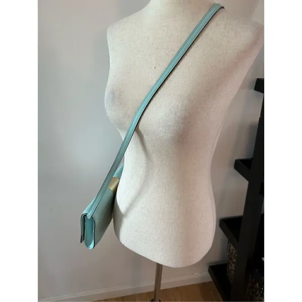 Kate Spade Teal AND gold crossbody bag - Image 6