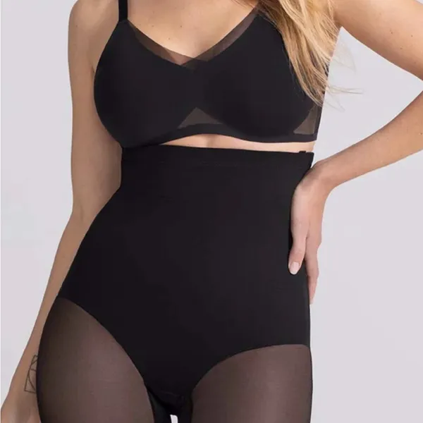 Honeylove SuperPower Short Sculpt Wear Shape‎ Wear Black Size Large - Image 8