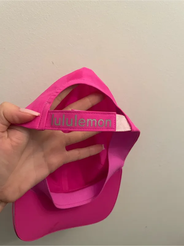 LULULEMON  HOT PINK BASEBALL CAP S/M - Image 9
