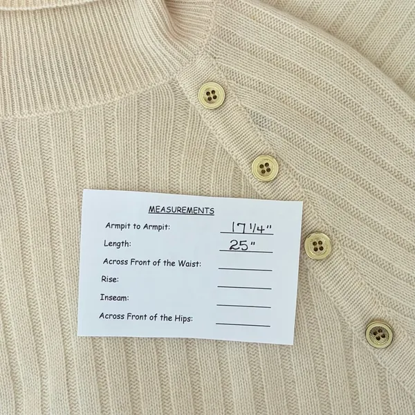 J. MCLAUGHLIN Lunet Cashmere Wool Turtleneck Sweater Pullover Buttons Small - Image 11