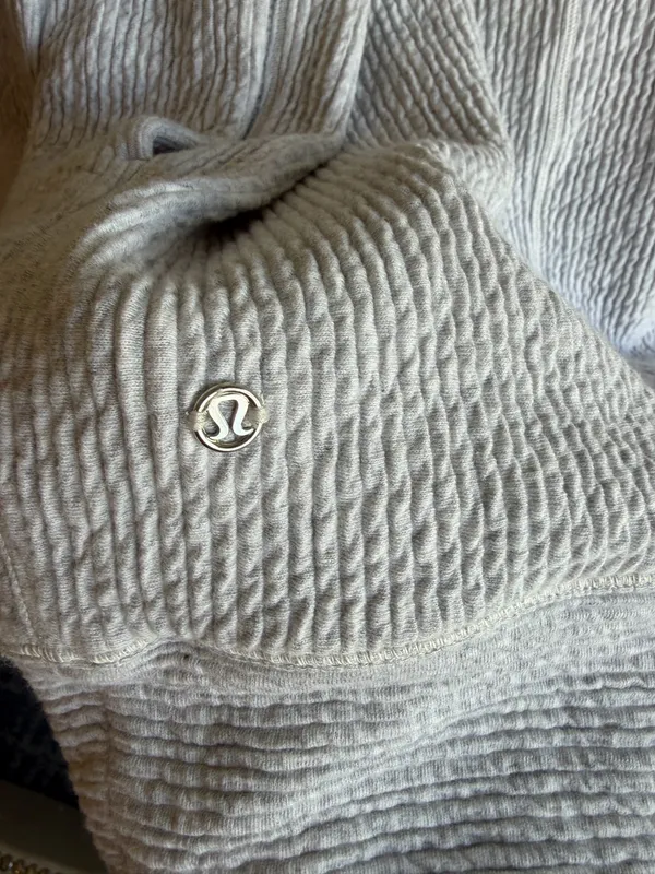 Lululemon Women's Along the Way Dress Ultra Light Gray Size: L - Image 6