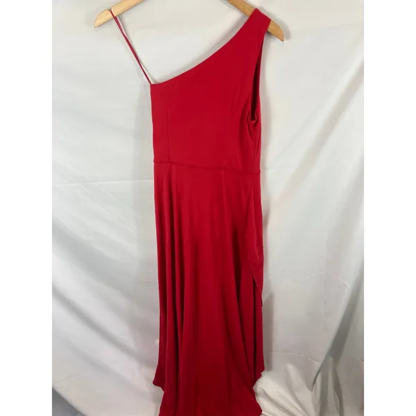 Kate Young for Target One Shoulder Red Dress Size 4 - Image 8