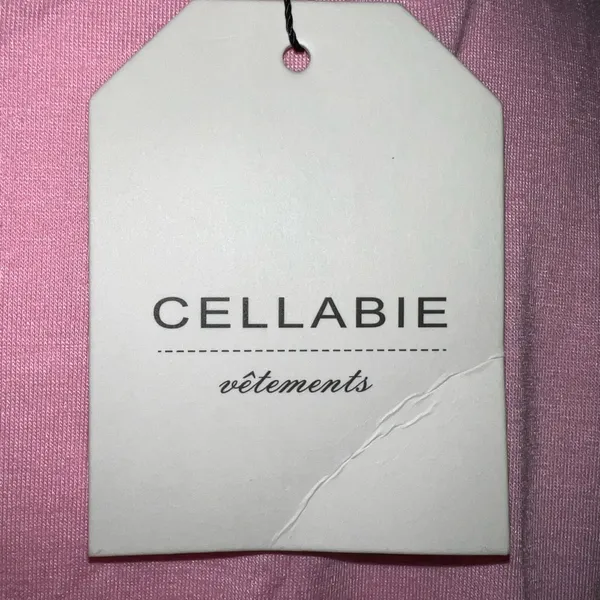 Cellabie Pink Leopard Sleeve Women's Top Size XL - Image 10
