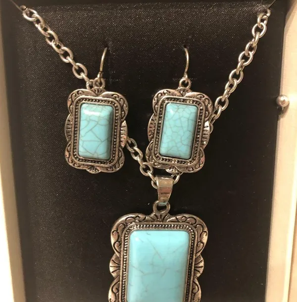 Earrings and Necklace Set - Image 2
