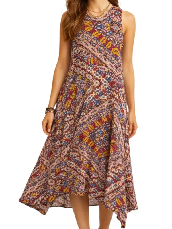 NWT Anthropologie Maeve Lilt Sleeveless Mock Neck Swing Dress Size XL - Image 2
