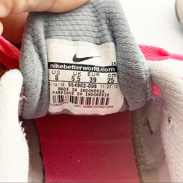 Nike Size 8 Revolution 2 Women’s‎ Grey Running Athletic Sneaker - Image 4