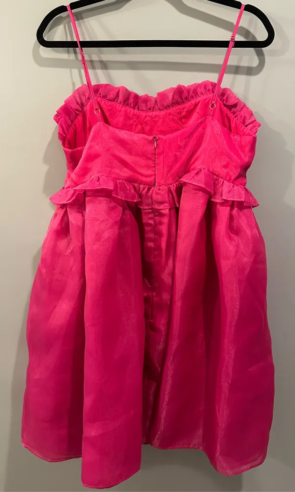 BiBi Puff Babydoll Ruffle Dress - Image 5