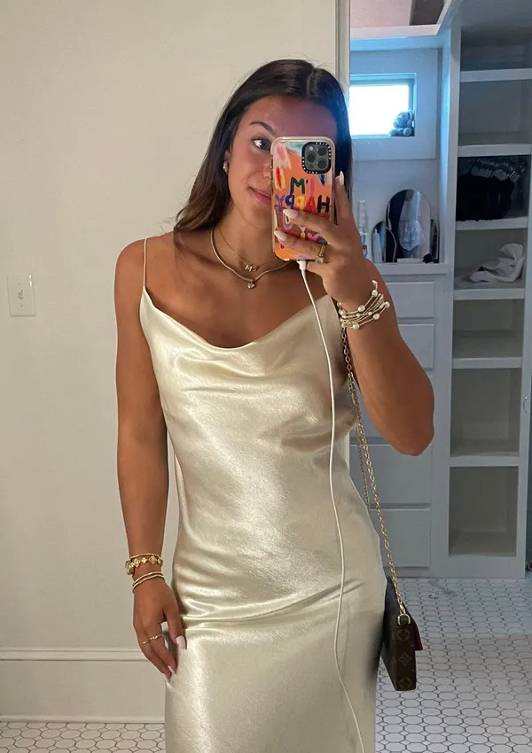White Midi Dress - Image 2