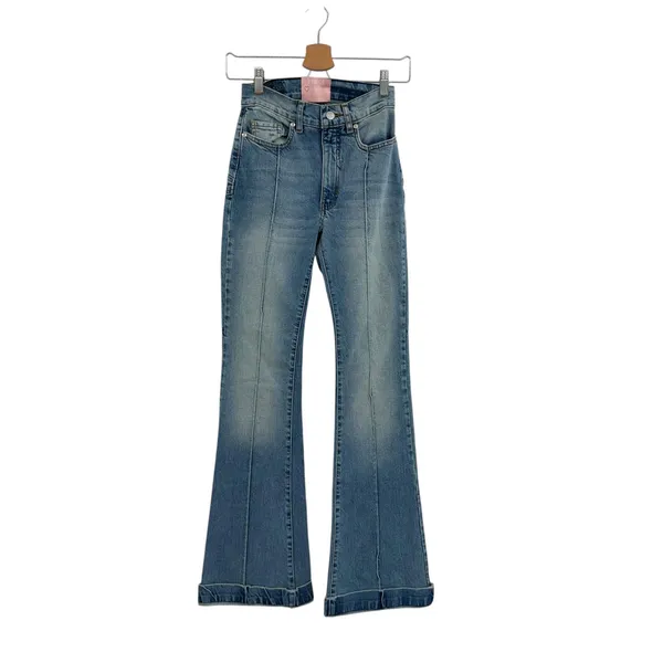 Revice Venus‎ Flare Jeans Eclipse Wash High Rise Flared Womens 24 Denim - Image 4