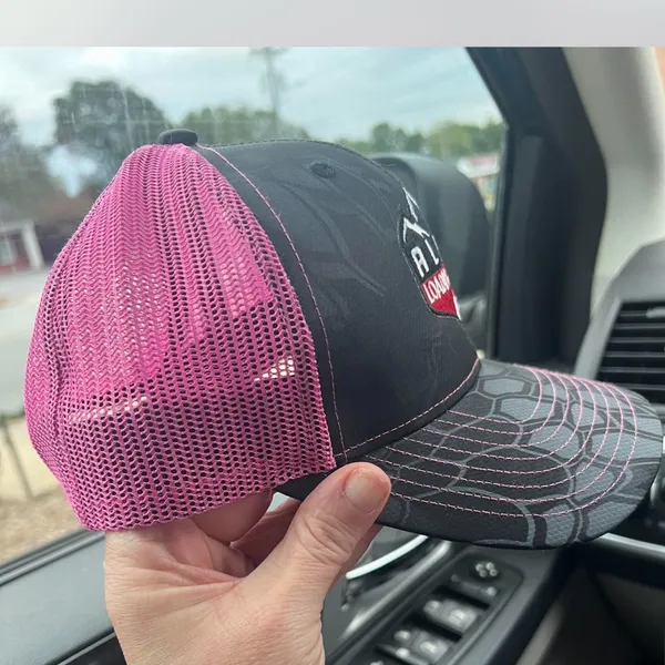 Alpha Loading Systems Black and Pink Cap - Image 2