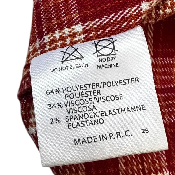 Brandy Melville Multicolor Plaid Mini Skirt Women's One Size | 37-4 - Image 6