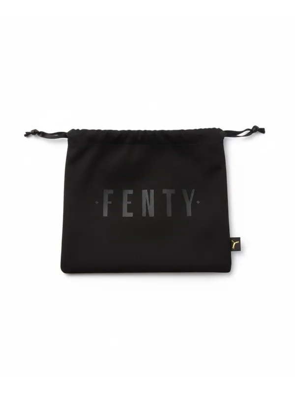 new Fenty Puma ✰ Drawstring Embroidered Black Velvet Logo Dustbag ✰ Rihanna RiRi - Image 3