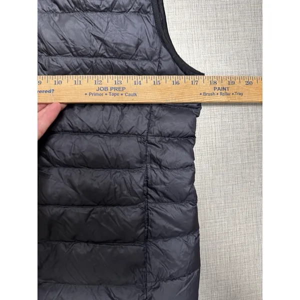 Uniqlo Ultra Light Down Vest Womens Small Black‎ Good Puffer Quilted Full Zip - Image 4