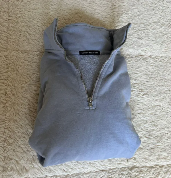 Brandy Melville Quarter Zip - Image 2