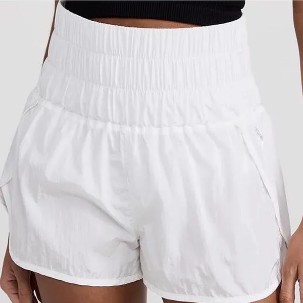NWT Free People FP Movement Women's The Way Home Shorts White Size Medium - Image 12