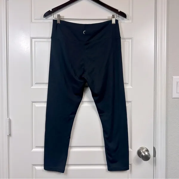 Zyia Active Women’s Classic Black Ascend High Rise Leggings 24” Inseam Size 12 - Image 5