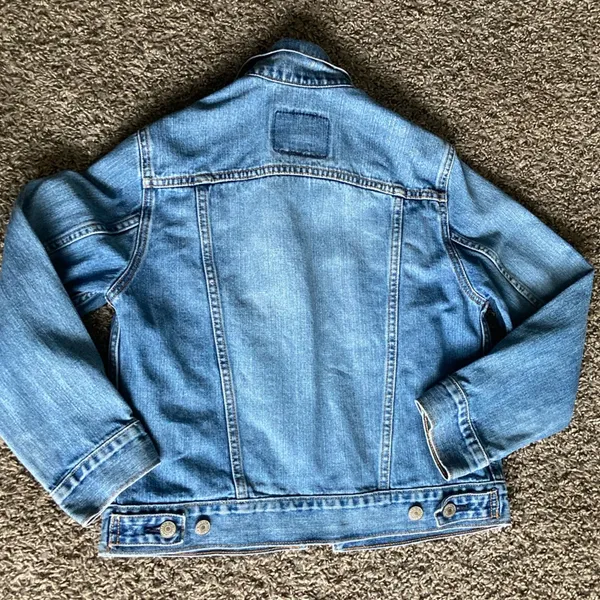 Levi's Blue Jean Jacket Medium Indigo Classic - Image 7