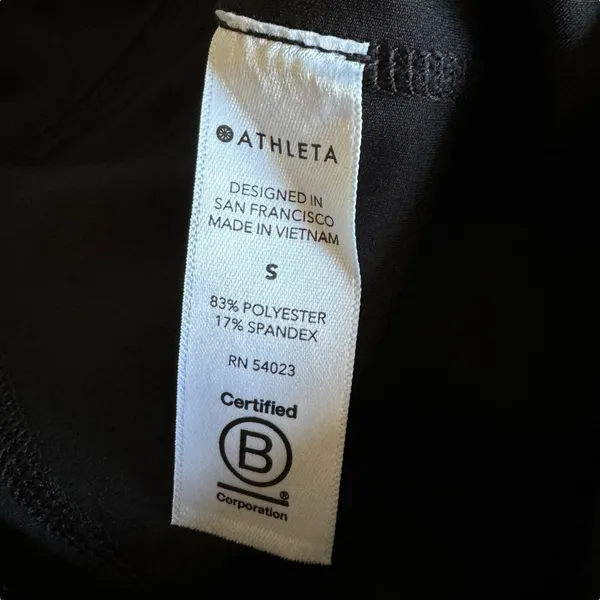 Athleta Action Skort In Dobby 14.5" Black Small Women’s #567043 Built In Shorts - Image 8
